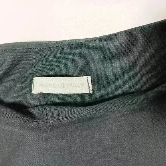 Made In Italy Viscose sheir blouse. Ladies size L - Picture 4 of 5